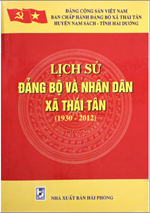 LỊCH SỬ ĐẢNG BỘ VÀ NHÂN DÂN XÃ THÁI TÂN 1930 - 2012 (BẢN GỐC)
